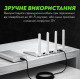Кабель живлення для роутера з 5 на 12 В від павербанка USB-DC