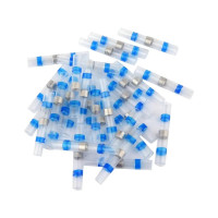 Кембрики термоусадочные при t≤ 105°C с припоем YATO: для проводников 1.5-2.5 мм², 30 шт. YT-81442