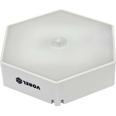 Лампа ночная с датчиком движения VOREL: питание от 3хААА батареек, диодная, 1Вт, 50 Lm (82831)