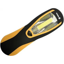 Фонарь диодный, с подвесным крючком VOREL; питание от 3х АА батареек 1,5 В; 208х62х41 мм (82726)