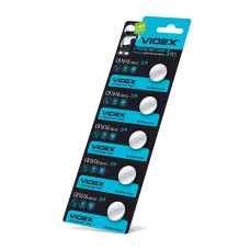 Батарейка литиевая VIDEX CR1616 (1шт) (CR16165pc)