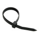 Хомуты кабельные 120 х 4 черные UV 100шт АСКО (A0150090132)