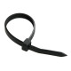 Хомуты кабельные 100 х 4 черные UV 100шт АСКО (A0150090131)