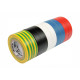 Лента изоляционная разноцветная YATO: 19 мм х 20 м, 5 цветов 10шт (YT-8173)