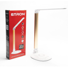 Настольная лампа ETRON 8W 3000-6000K White-gold (золото)