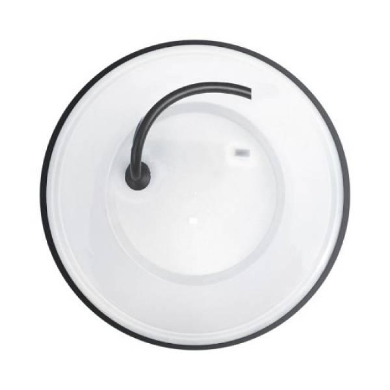 Светлодиодный накладной светильник MAXUS MWL 12W 3CCT IP65 BL Circle черный 1-MWL-12W-BLC