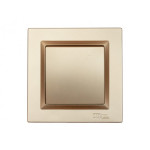 Выключатель 1-кл бронза 9602 JAZZ LUXEL