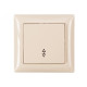 Выключатель 1-кл проходной крем 3315 PRIMERA LUXEL