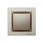 Выключатель 1-кл терракот 9202 JAZZ LUXEL