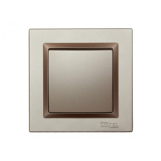 Выключатель 1-кл терракот 9202 JAZZ LUXEL