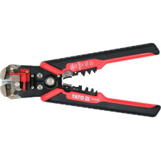 Съемник изоляции проводников полифункционал YATO 0,2-6мм², L=225мм, со сменными обрезными лезвиями YT-22703