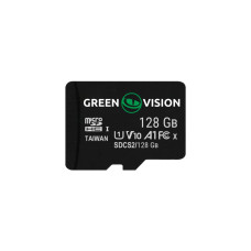 Карта памяти GreenVision microSDHC 128GB Class10 (без адаптера)