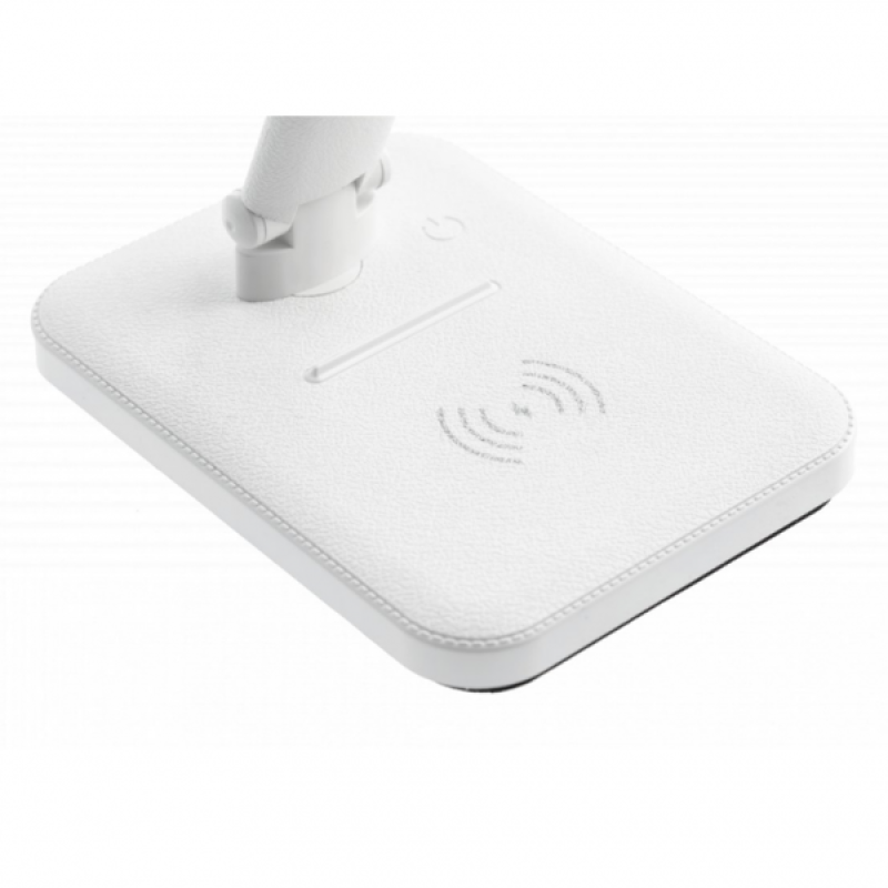 Настільна лампа з індукційною зарядкою GTV IZUKA LED 6W CCT біла (power bank) LB-IZK6WCCT-00