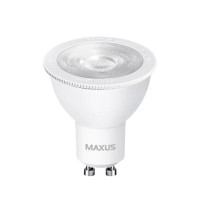 Светодиодная лампа MAXUS 1-LED-724 MR16 7W 4100K 38*60* 220V GU10