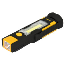 Фонарь диодный VOREL, 3+1 Вт, 220/70 лм, питание- 3ААА х 1.5 В, 180х 55х 30 мм (82733)