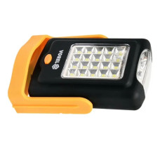 Фонарь диодный с режимами 20+3 Vorel настольный на шарнирах батарейочный 3ААА х 1,5 В (82730)