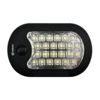 Фонарь диодный с режимами 20+3 Vorel подвесной с крючком батарейочный 3ААА х 1,5 В (827310