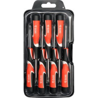 Набор прецизионных отверток YATO : SL2-3 мм, PH(2), "TORX"(3), L= 50 мм. 7 шт (YT-25863)