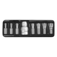 Набор отверточных насадок YATO : "RIBE", L= 30 мм. адаптер 1/2" 8 шт (YT-0418)