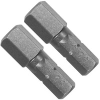 Насадка викруткова YATO; шліц "TORX" T15 х 25 мм. шпиндель 6-гран- 1/4", покрита титаном, 2 шт. YT-77942