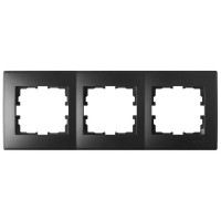 Рамка 3-я горизонтальная антрацит 705-4200-148 LESYA