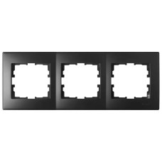 Рамка 3-я горизонтальная антрацит 705-4200-148 LESYA
