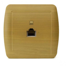 Розетка компьютерная Клен 711-4700-139 DEMET