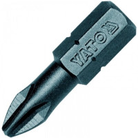 Насадка отверточная YATO: "Philips" PH2 x 25 мм. HEX 1/4", AISI S2, пак 50 (Шт/ Уп.) YT-7808