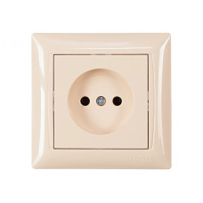 Розетка 1-на б/з крем 3301 PRIMERA LUXEL