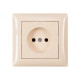 Розетка 1-на б/з крем 3301 PRIMERA LUXEL