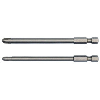 Набор отверточных насадок YATO : "TRI-WING" 2-4, HEX 1/4", L= 100 мм. 2 шт (YT-0497)