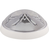 Светильник ERKA 1126 настенно-потолочный круглый белый/прозрачный E27 IP 20