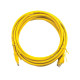 Патч-корд литой UTP RJ45 кат. 5Е 1 м (желтый)