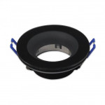 Светильник точечный Horoz со стеклом KAKTUS-R MR16 черный IP65 015-034-0001-020