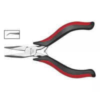 Тонкогубцы никелированные загнутые YATO l=115мм (YT-2084)