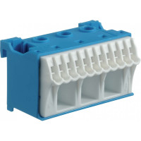 Блок N-клем QuickConnect 3×16 мм+11×4 мм ширина 60 мм Hager KN14N