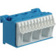 Блок N-клем QuickConnect 3×16 мм+11×4 мм ширина 60 мм Hager KN14N
