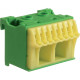 Блок PE-клем QuickConnect 2×16 мм+8×4 мм ширина 45 мм Hager KN10E