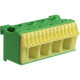 Блок PE-клем QuickConnect 4×16 мм+14×4 мм ширина 75 мм Hager KN18E