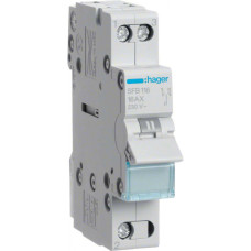 Переключатель SFB116 (I-0-II) с общим выходом снизу 1P 16А/230В Hager