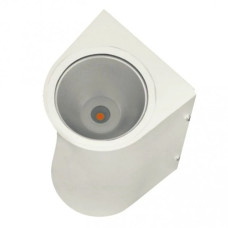 Светильник светодиодный садово-парковый 12W 4100K 750Lm 100-240V IP65 настенный белый SERVİ 076-009-0012-020