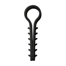 Дюбель елка круглая черная d-10мм. 100шт./уп. AWM