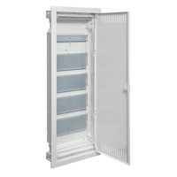 Щит 5-рядный для ММ-оборудования врезной с металлической дверью VOLTA Hager VU60NWB