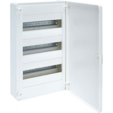 Щит накладной с белой дверцей 36 модулей (3×12) GOLF Hager VS312PD