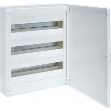 Щит накладной с белой дверцей 54 модуля (3×18) GOLF Hager VS318PD
