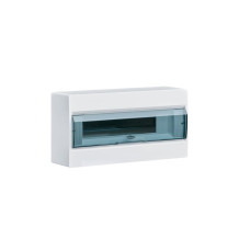 Щит накладной с прозрачной дверцей 18 модулей COSMOS Hager VD118TD