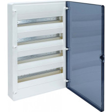 Щит накладной с прозрачной дверцей 72 модуля (4×18) GOLF Hager VS418TD