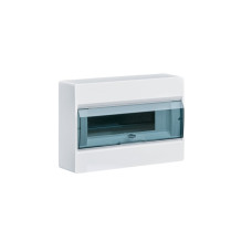 Щит накладной с прозрачной дверцей 8 модулей COSMOS Hager VD108TD