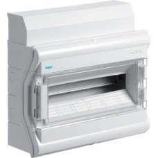 Щит распределительный на 18(20) модулей накладной с прозрачной дверцей IP65 VECTOR Hager VE118DN