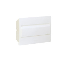 Щит врезной с белой дверцей 8 модулей COSMOS Hager VR108PD